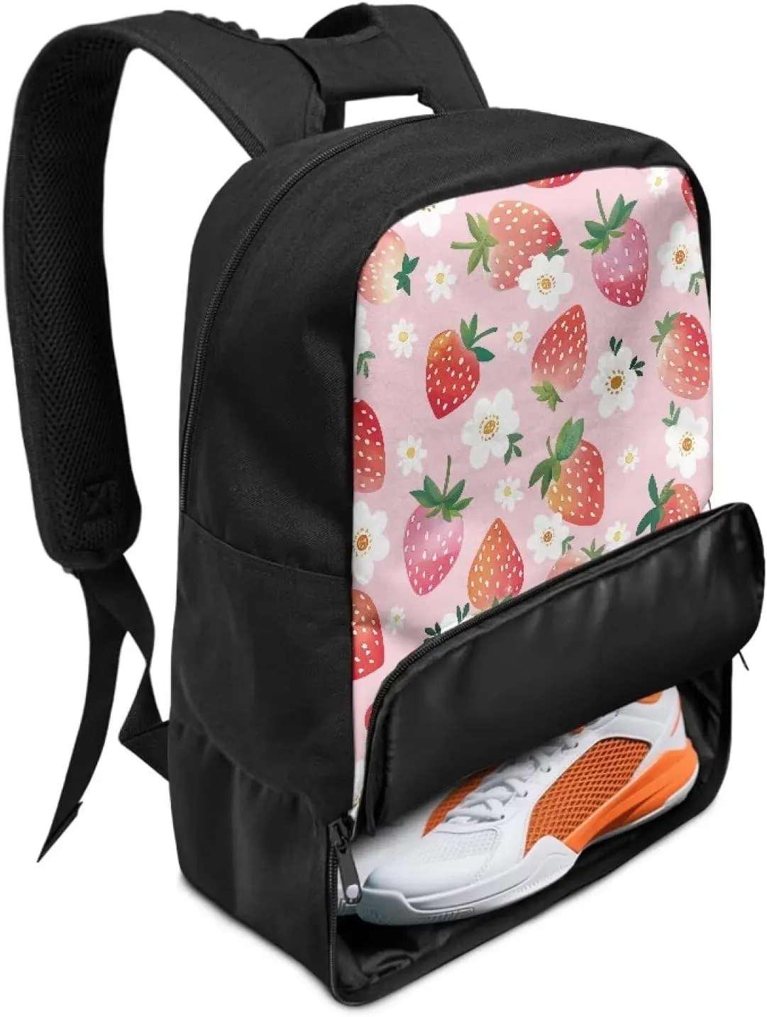 18.5in Basketball Backpack Basketball Bag with Shoe Compartment & Ball Holder, Waterproof Bag for Soccer Volleyball