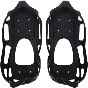 24 Teeth Ice Cleats for Boots & Shoes, Non-Slip Snow Grips Crampons for Hiking, Walking, Running on Ice