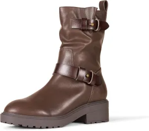 Amazon Essentials Women's Cropped Biker Boot