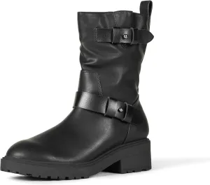 Amazon Essentials Women's Cropped Biker Boot
