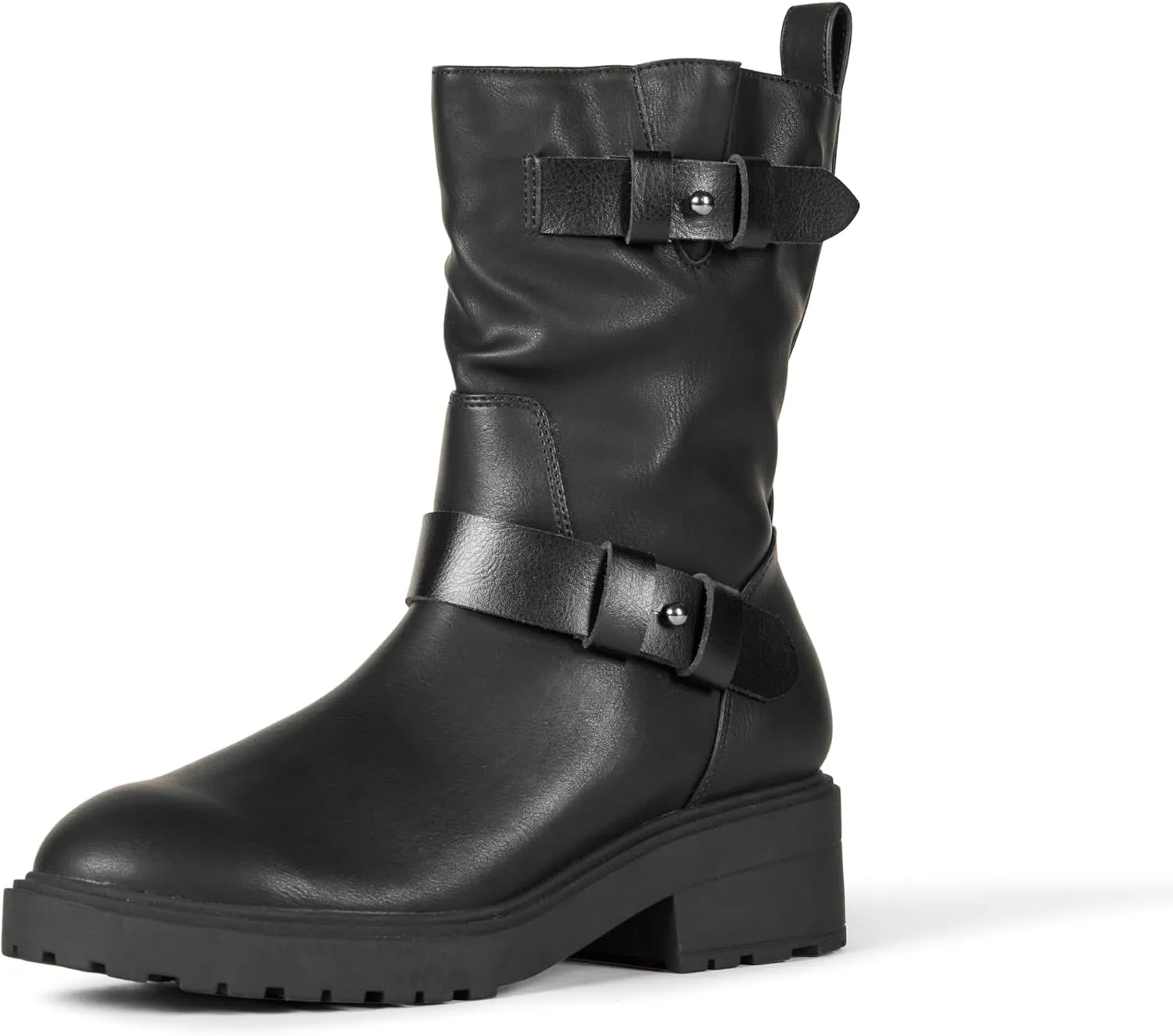 Amazon Essentials Women's Cropped Biker Boot