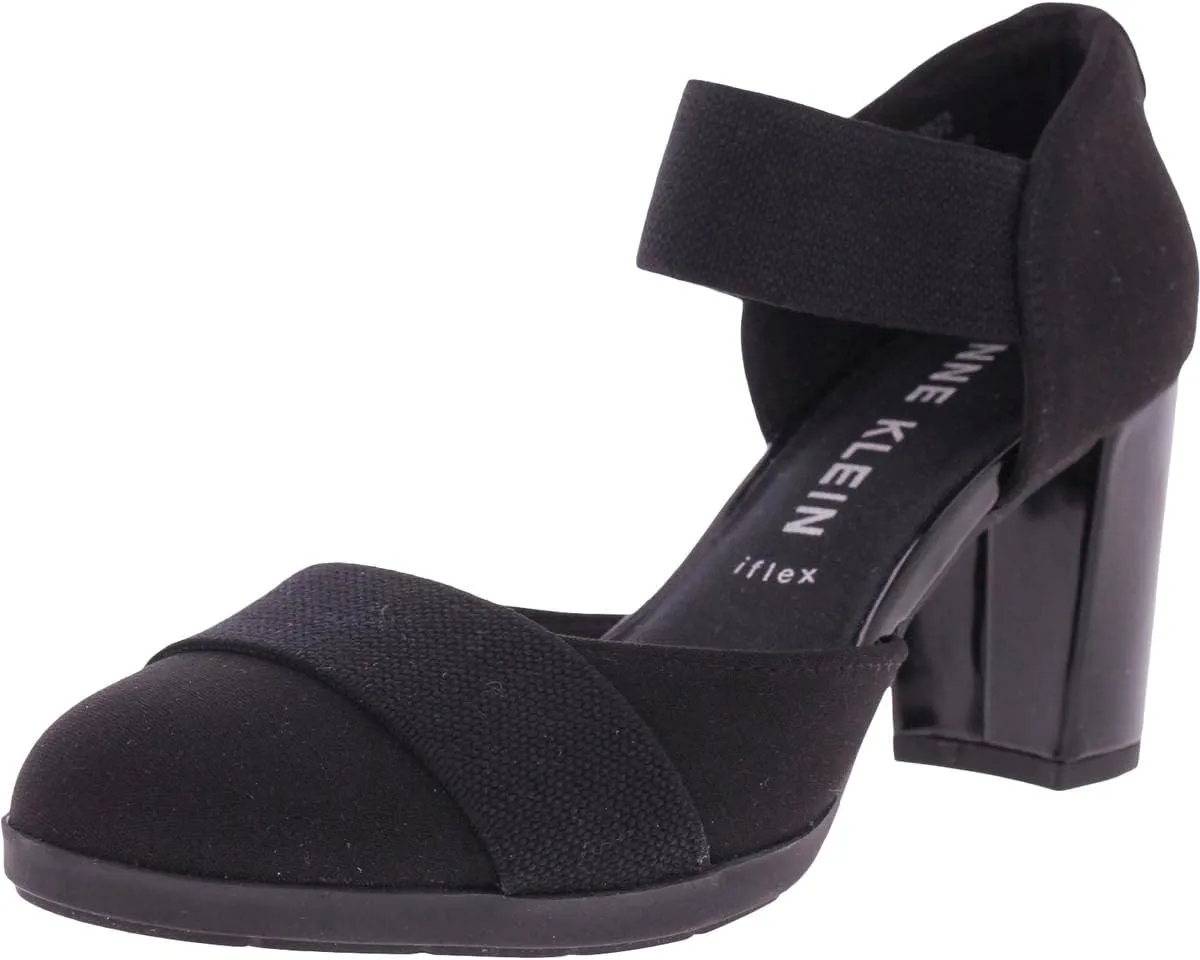 Anne Klein Womens Cail01F9 Faux Leather D'Orsay D'Orsay Heels