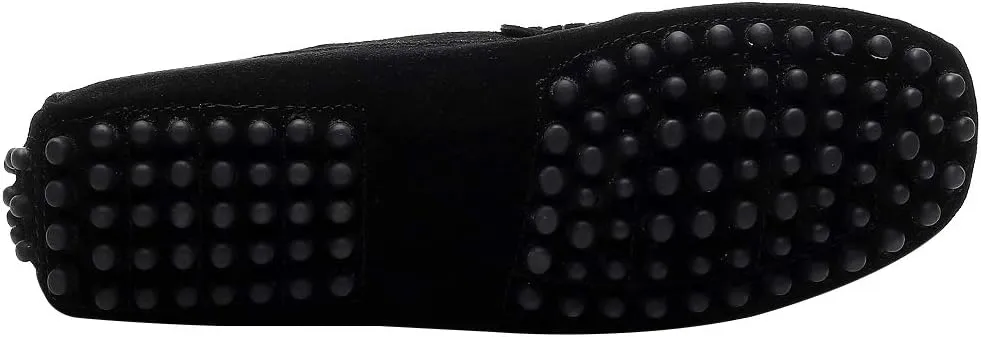 ANUFER Men's Stylish Tassel Suede Moccasins Comfort Loafers Flats Driving Shoes