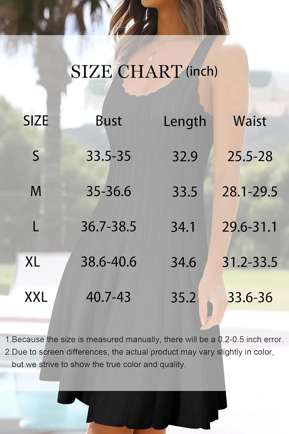Arach&Cloz Women's 2025 Summer Dresses Knitted Sleeveless Spring Casual Flowy A Line Beach Vacation Mini Sundress
