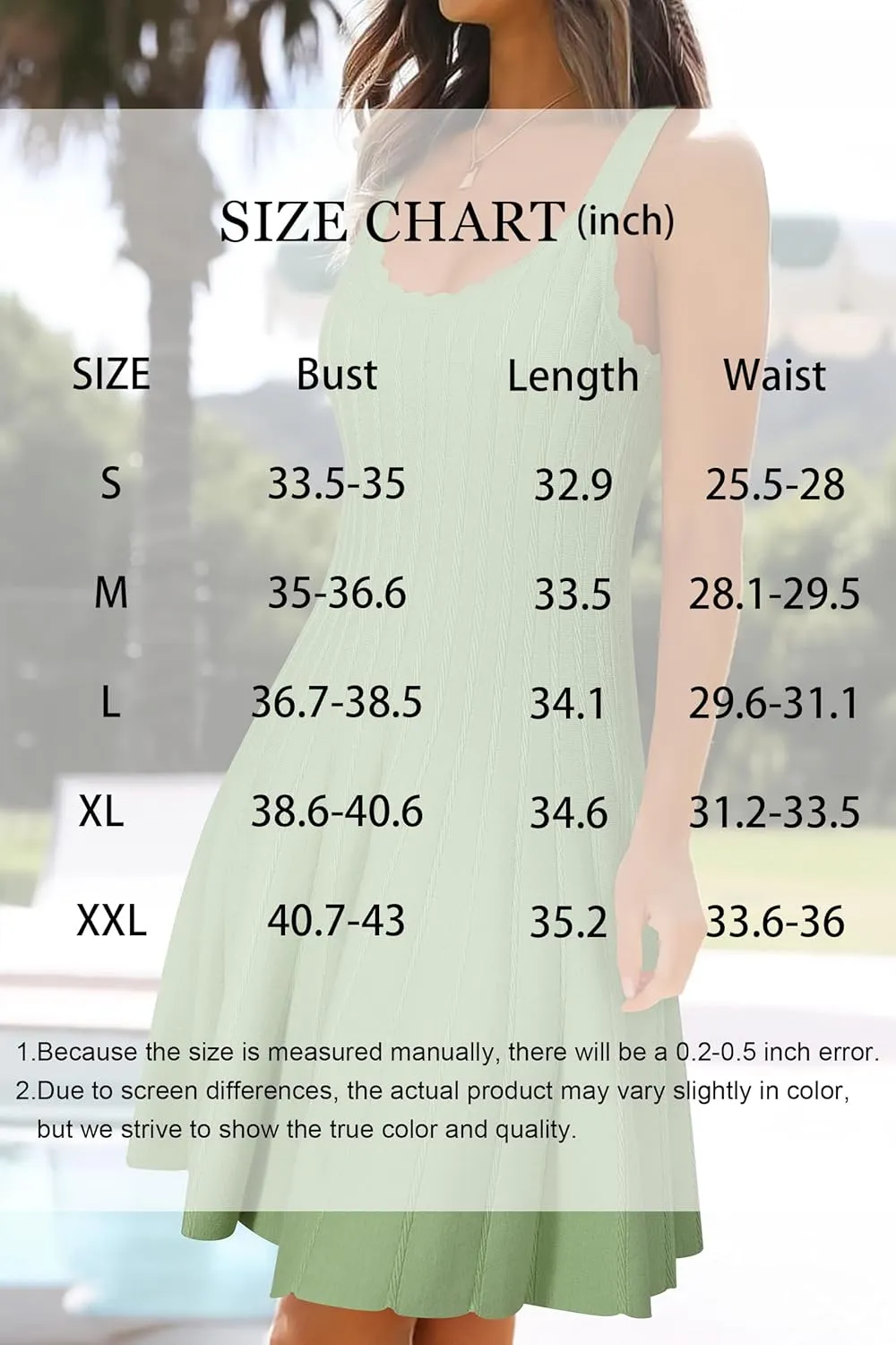 Arach&Cloz Women's 2025 Summer Dresses Knitted Sleeveless Spring Casual Flowy A Line Beach Vacation Mini Sundress