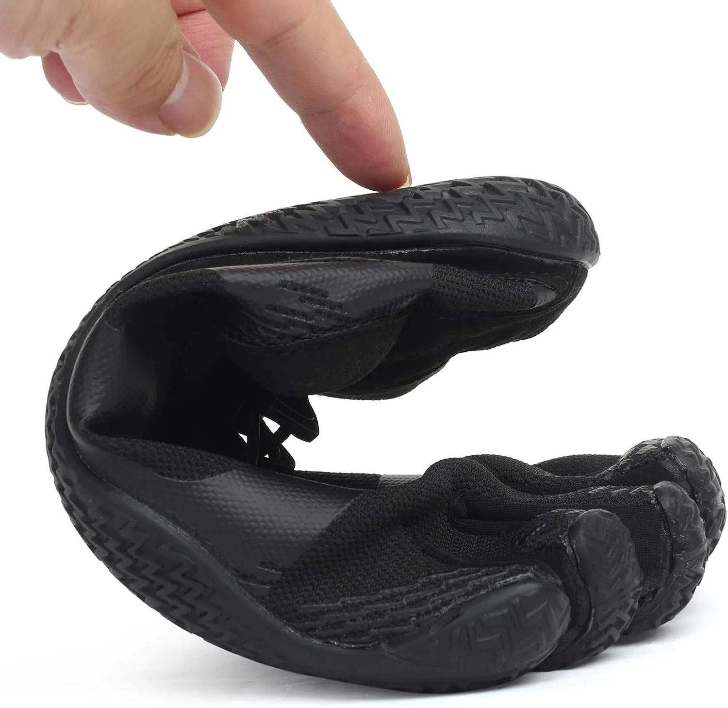Barefoot FiveFingers Trail Shoe – Breathable Toe Shoes V-Run Sneakers for Men & Women Hiking, Yoga, Gym, Beach
