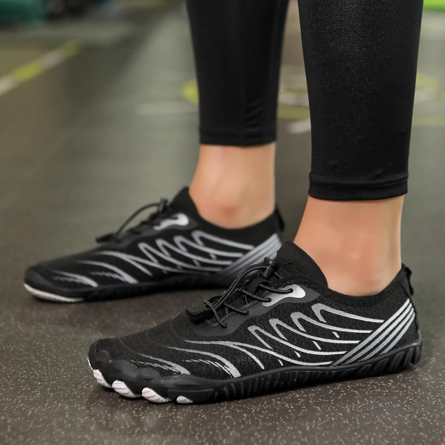 Barefoot Shoes Womens Mens Grounded Footwear Anti-Slip Quick Dry Barefoot Shoe Breathable Trail Running Wide Toe Hiking Shoes Zero Drop Shoe