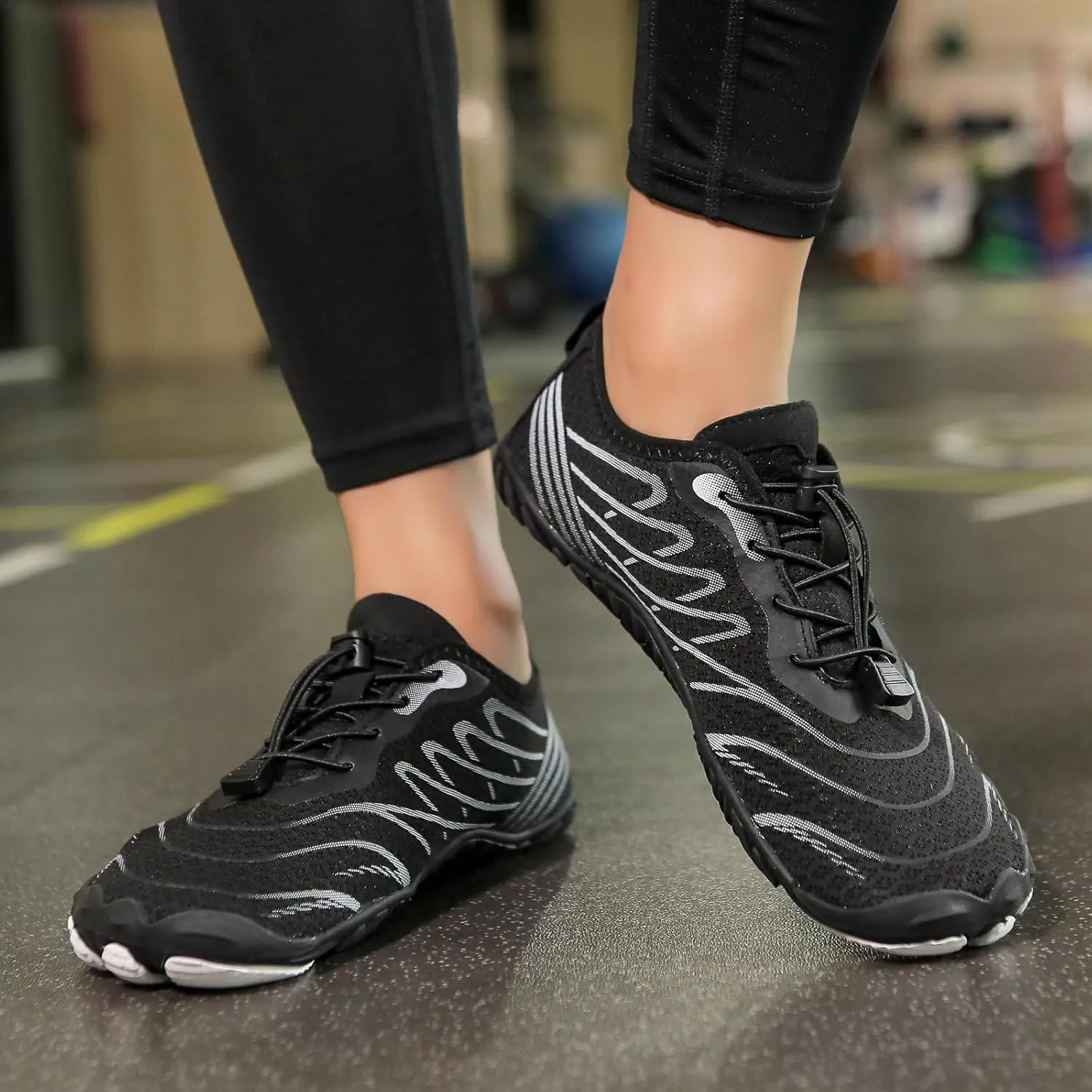 Barefoot Shoes Womens Mens Grounded Footwear Anti-Slip Quick Dry Barefoot Shoe Breathable Trail Running Wide Toe Hiking Shoes Zero Drop Shoe