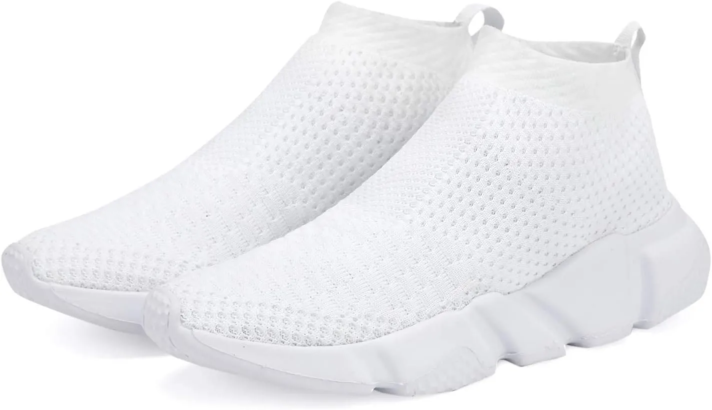 Casbeam Boys and Girls Breathable Lightweight Fashion Casual Sports Walking Shoes Running Sneakers High Top (Toddler/Little Kid Bib Kid)