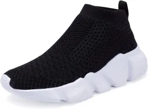 Casbeam Boys and Girls Breathable Lightweight Fashion Casual Sports Walking Shoes Running Sneakers High Top (Toddler/Little Kid Bib Kid)