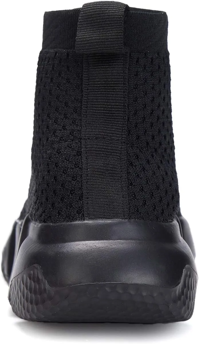Casbeam Boys and Girls Breathable Lightweight Fashion Casual Sports Walking Shoes Running Sneakers High Top (Toddler/Little Kid Bib Kid)
