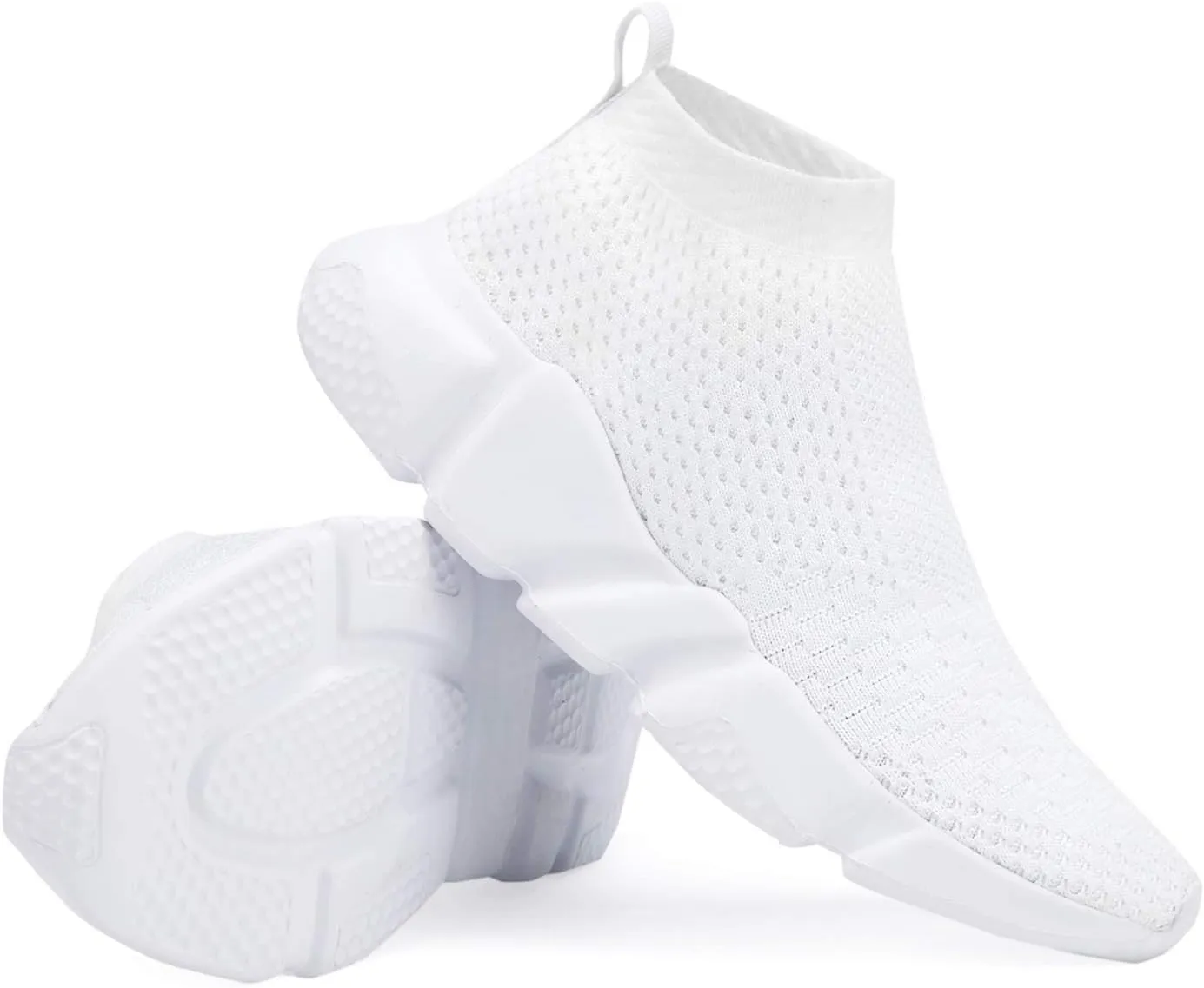 Casbeam Boys and Girls Breathable Lightweight Fashion Casual Sports Walking Shoes Running Sneakers High Top (Toddler/Little Kid Bib Kid)