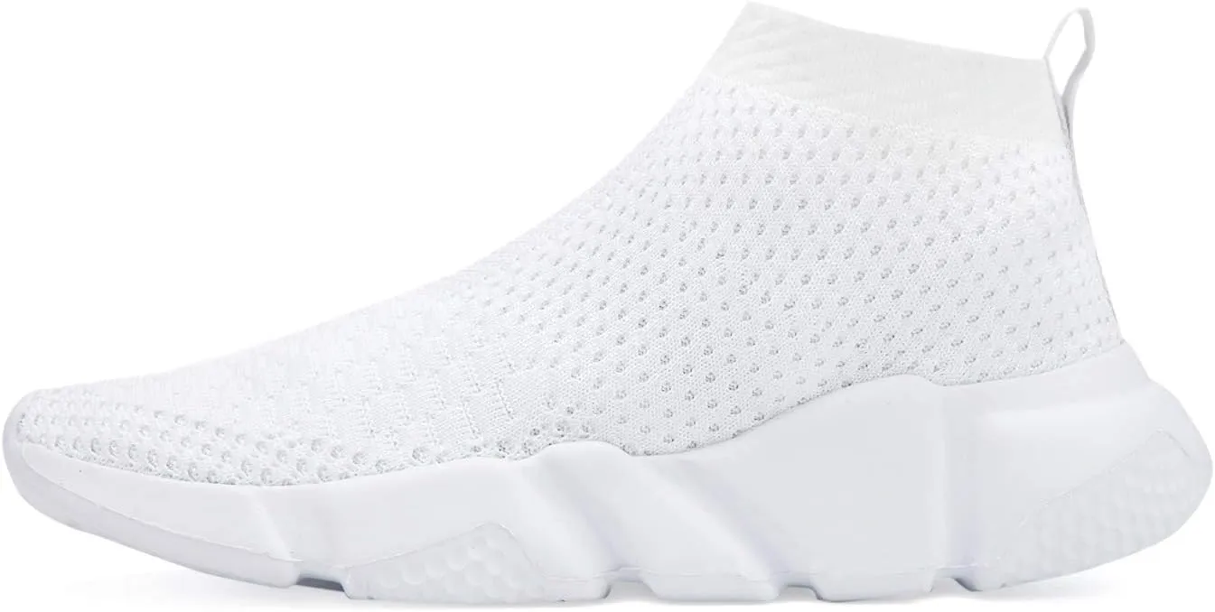 Casbeam Boys and Girls Breathable Lightweight Fashion Casual Sports Walking Shoes Running Sneakers High Top (Toddler/Little Kid Bib Kid)