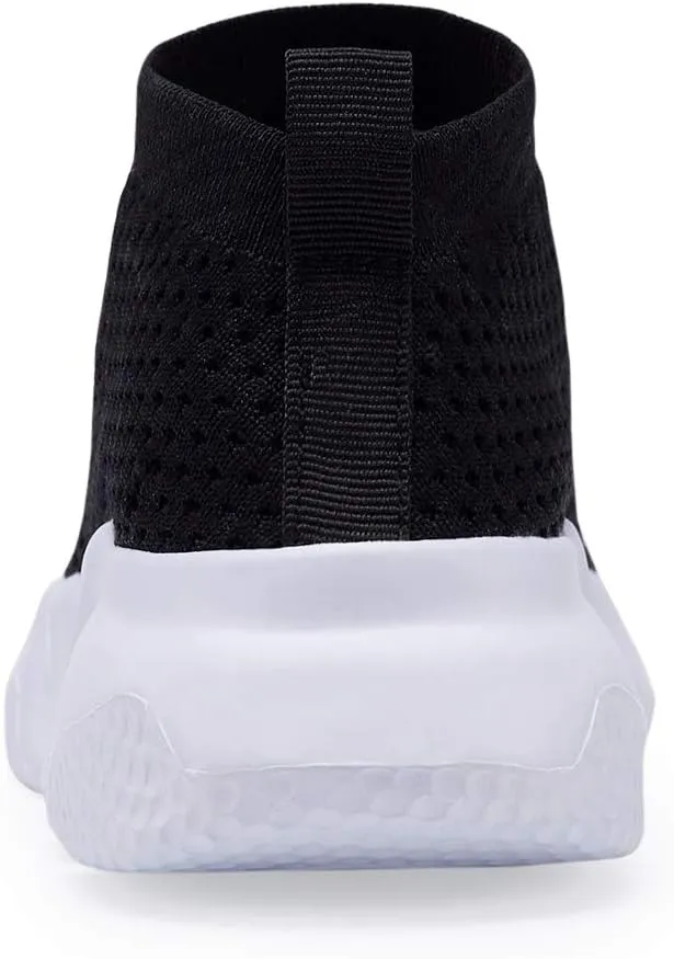 Casbeam Boys and Girls Breathable Lightweight Fashion Casual Sports Walking Shoes Running Sneakers High Top (Toddler/Little Kid Bib Kid)