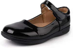 Children's Girl Mary Jane Bright Shoes Low Heel Princess Flower Wedding Birthday Party Dress Low Heel Flats
