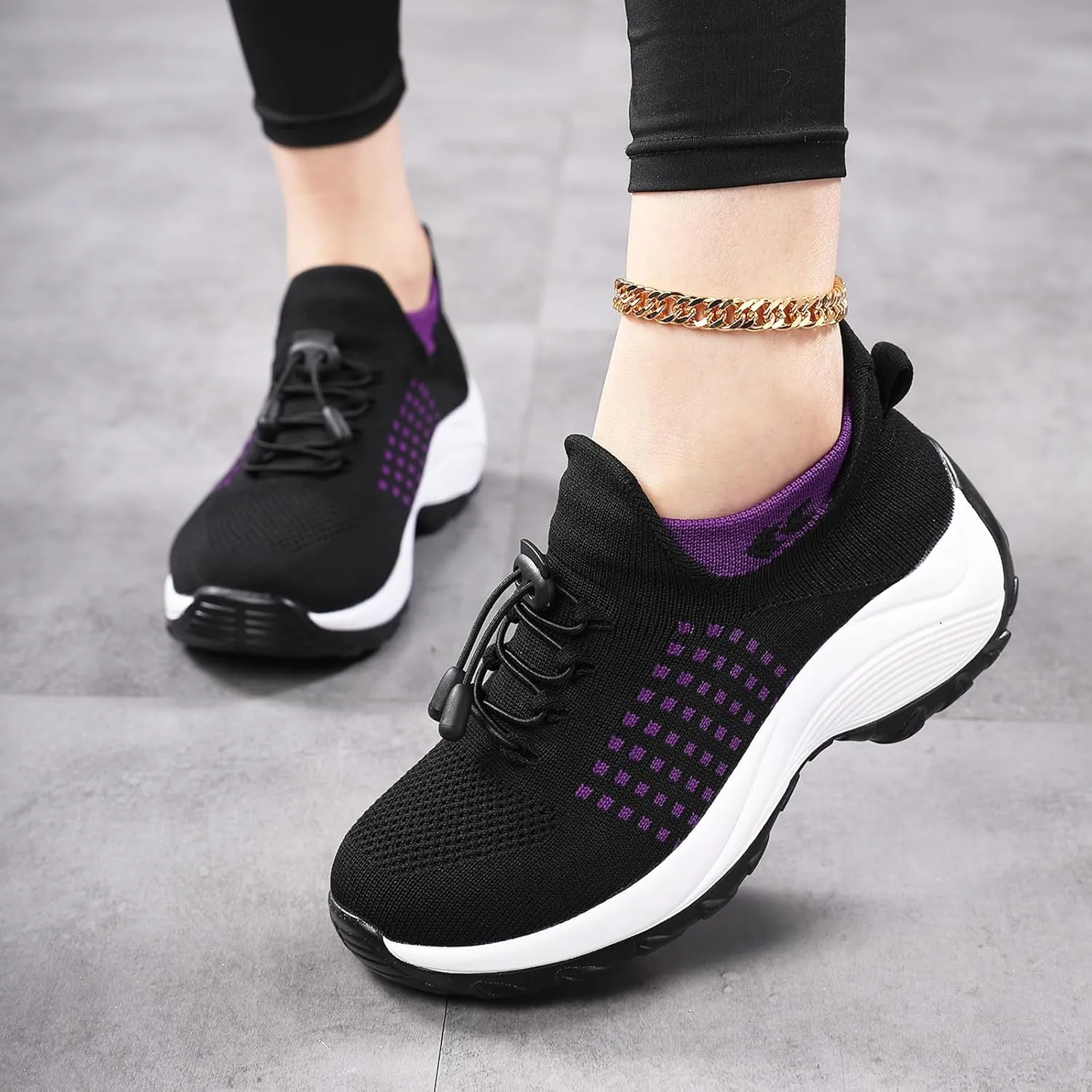 Comfort Wear Orthowear Shoes for Women Orthopedic Sneakers Comfortwear Ortho Shoes for Women Plantar Fasciitis with Arch Support Slip On Wide Width Walking Shoe Breathable Tennis Sneakers
