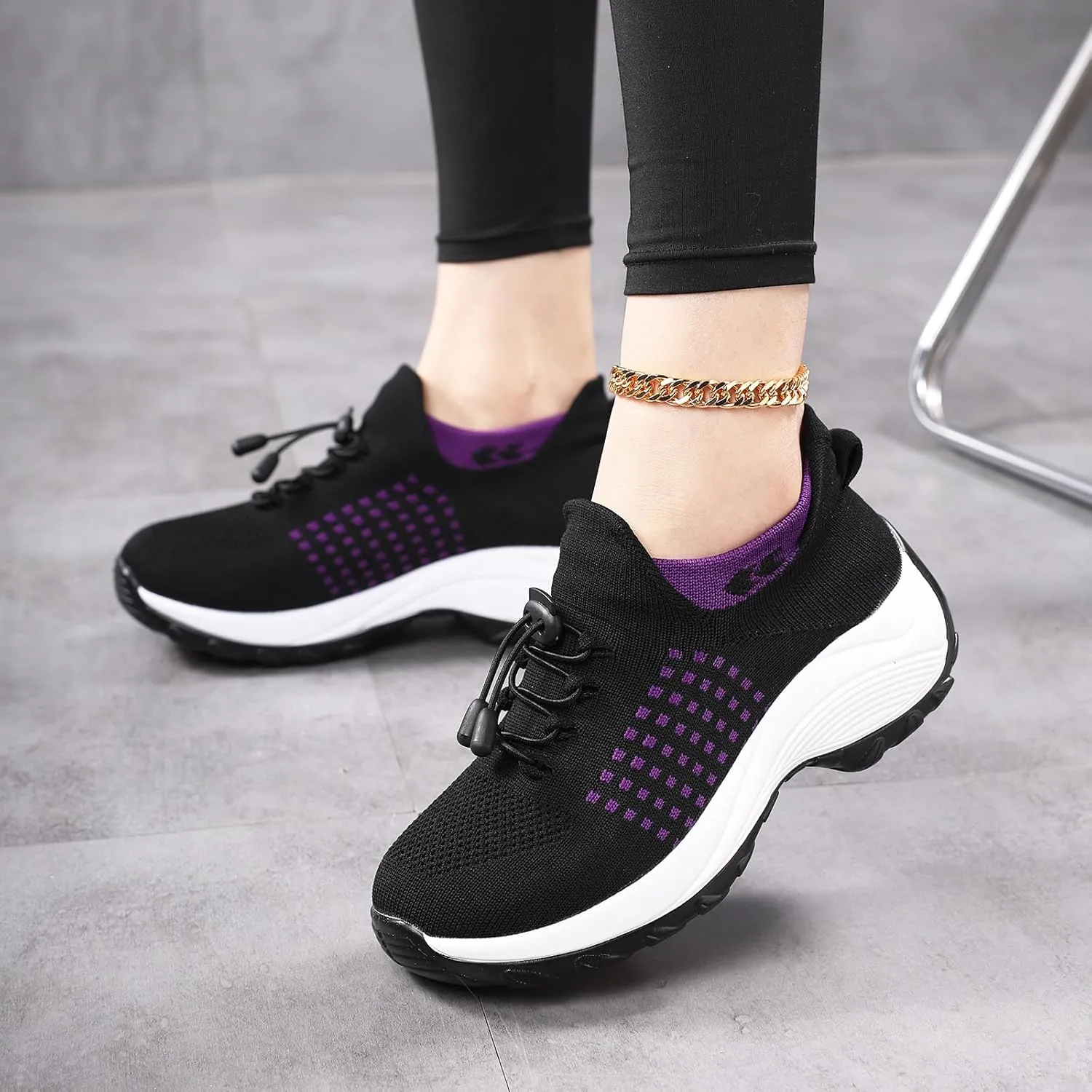 Comfort Wear Orthowear Shoes for Women Orthopedic Sneakers Comfortwear Ortho Shoes for Women Plantar Fasciitis with Arch Support Slip On Wide Width Walking Shoe Breathable Tennis Sneakers
