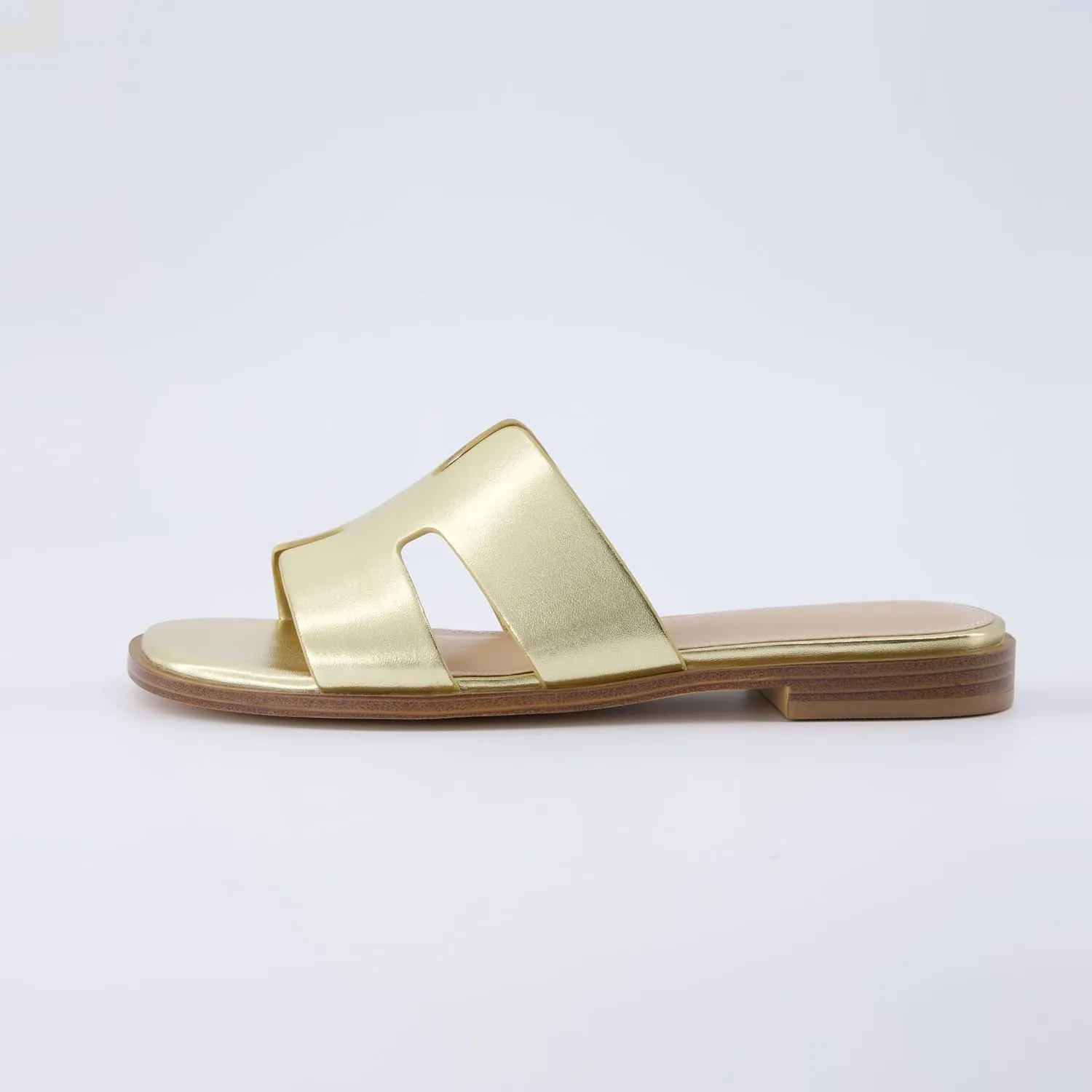 CUSHIONAIRE Women's Voyage slide sandal  Memory Foam, Wide Widths Available