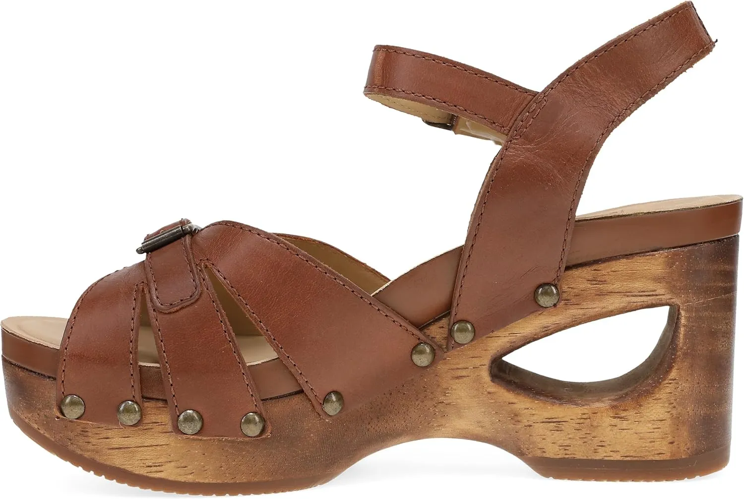 Dansko Adie Heeled Gladiator Sandal for Women - Hand-Crafted Wooden Outsoles - Memory Foam Footbeds and Rubber Padding for Unparalleled Comfort and Durability