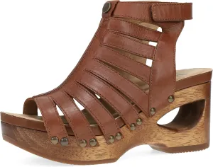 Dansko Adie Heeled Gladiator Sandal for Women - Hand-Crafted Wooden Outsoles - Memory Foam Footbeds and Rubber Padding for Unparalleled Comfort and Durability