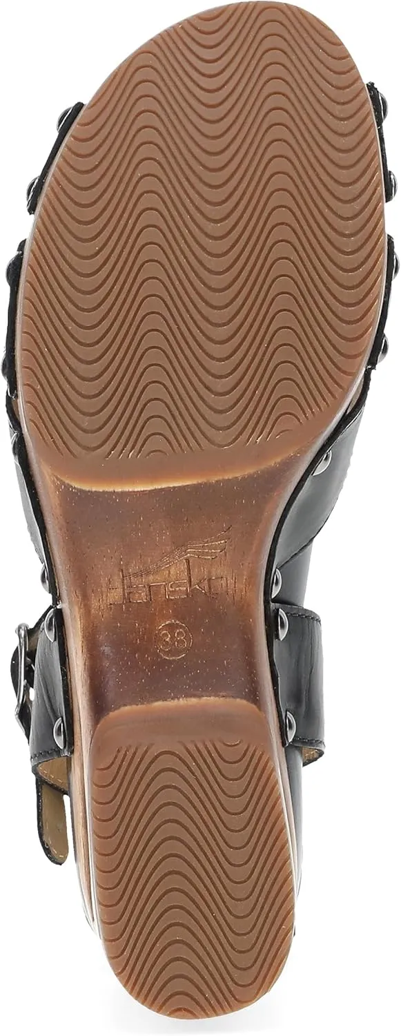 Dansko Alanna Heeled Adjustable Sandal for Women - Hand-Crafted Wooden Outsoles - Memory Foam Footbeds and Rubber Padding for Unparalleled Comfort and Durability