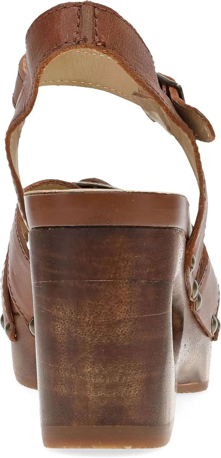 Dansko Alanna Heeled Adjustable Sandal for Women - Hand-Crafted Wooden Outsoles - Memory Foam Footbeds and Rubber Padding for Unparalleled Comfort and Durability