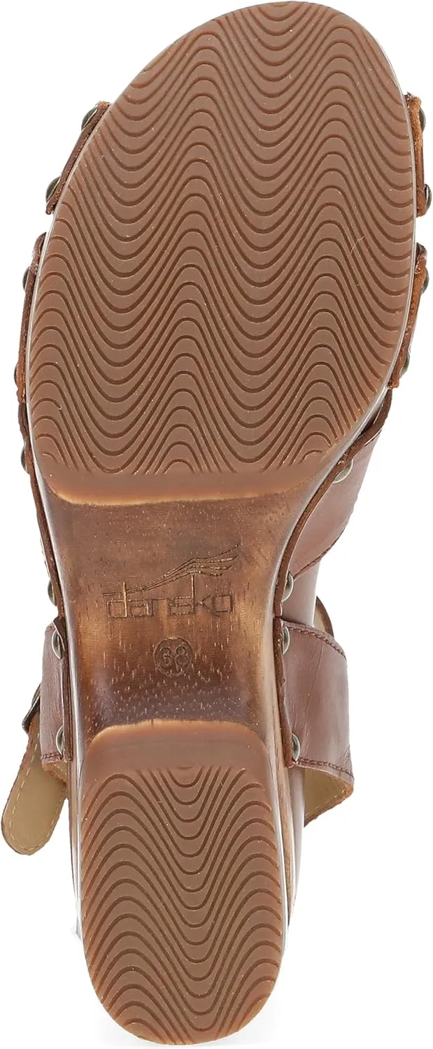 Dansko Alanna Heeled Adjustable Sandal for Women - Hand-Crafted Wooden Outsoles - Memory Foam Footbeds and Rubber Padding for Unparalleled Comfort and Durability