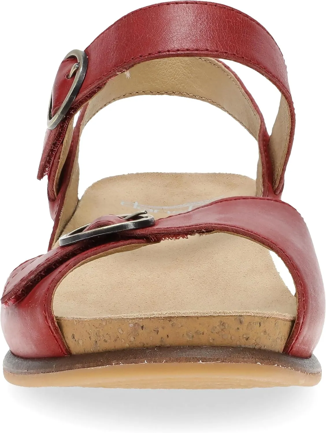 Dansko Candace Wedge Sandal for Women -Comfortable Wedge with Arch Support -Fully Adjustable Straps-Versatile Casual to Dressy Footwear -Lightweight Rubber Outsole