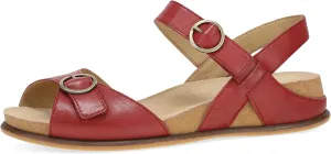 Dansko Candace Wedge Sandal for Women -Comfortable Wedge with Arch Support -Fully Adjustable Straps-Versatile Casual to Dressy Footwear -Lightweight Rubber Outsole