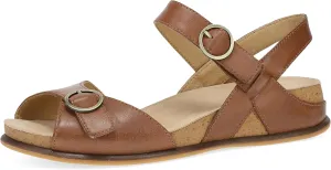 Dansko Candace Wedge Sandal for Women -Comfortable Wedge with Arch Support -Fully Adjustable Straps-Versatile Casual to Dressy Footwear -Lightweight Rubber Outsole