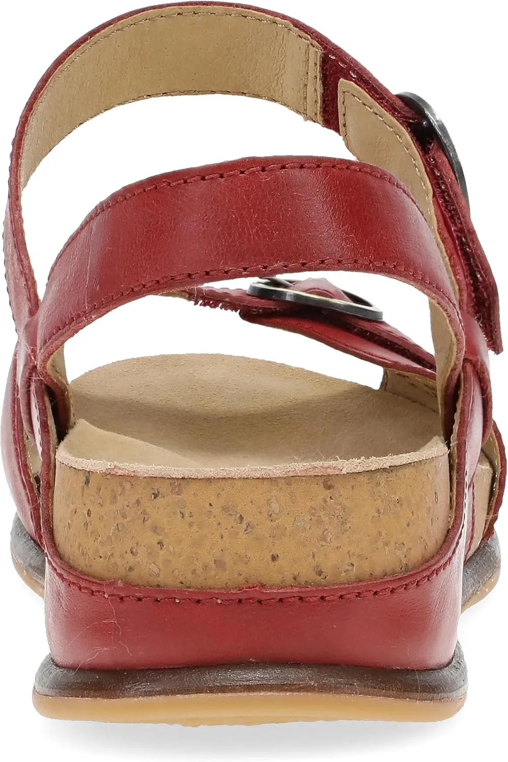 Dansko Candace Wedge Sandal for Women -Comfortable Wedge with Arch Support -Fully Adjustable Straps-Versatile Casual to Dressy Footwear -Lightweight Rubber Outsole