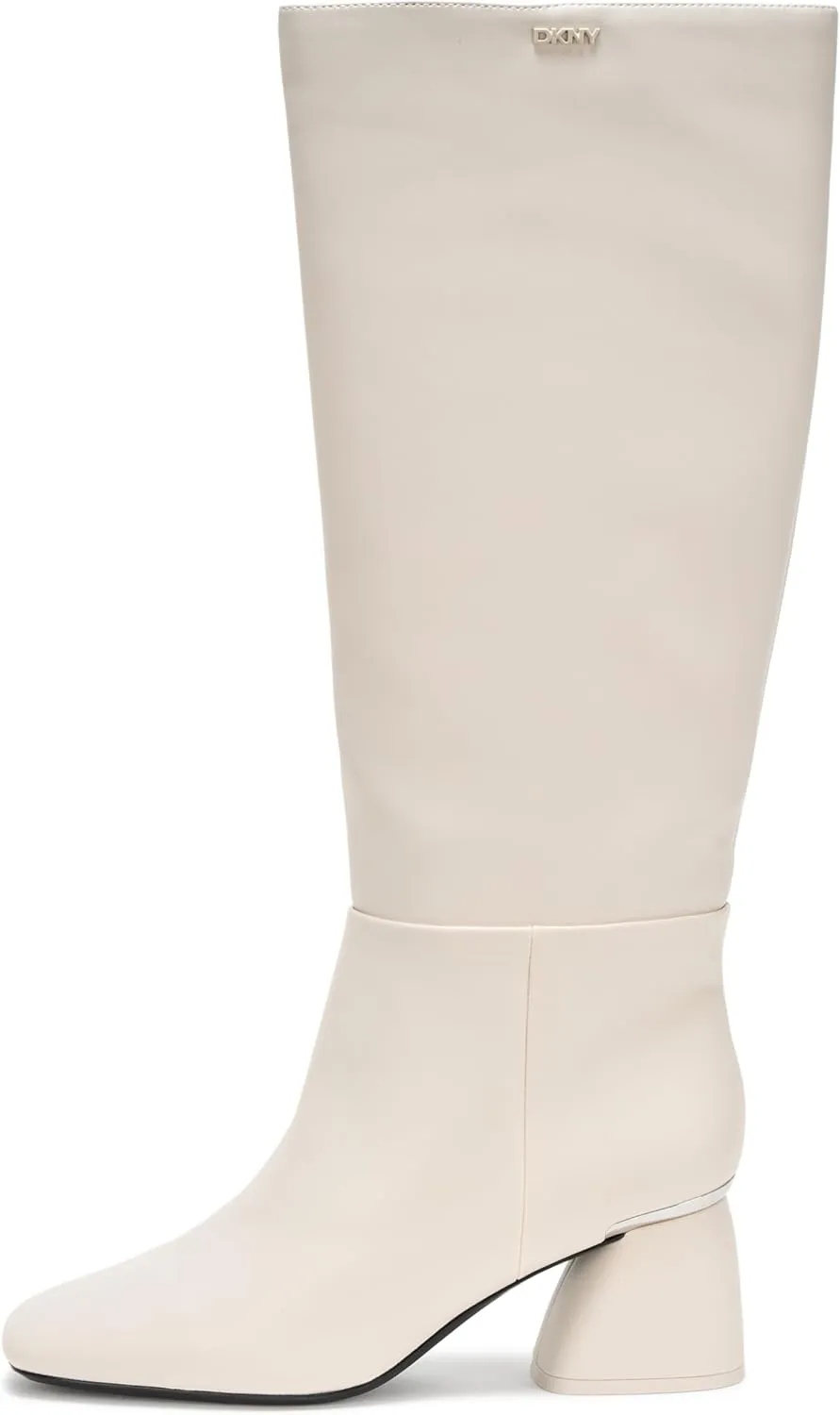 DKNY Women's Cana Knee High Heeled Riding Boot