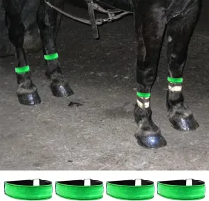 Dnoifne 4Pcs Horse Bell Boots