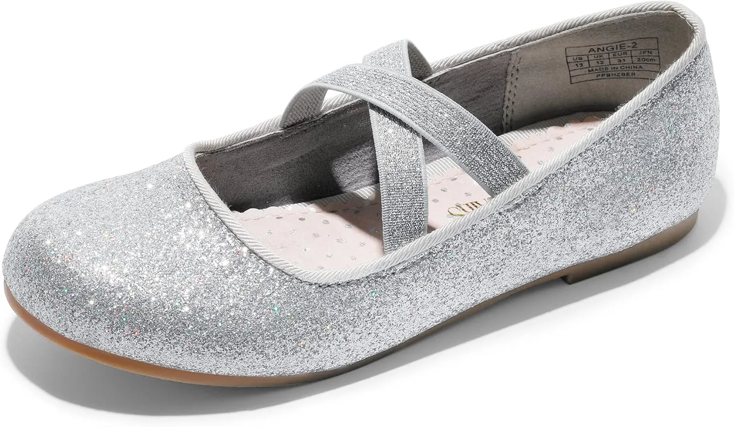 DREAM PAIRS Girls Ballerina Dress Shoes Mary Jane Flats