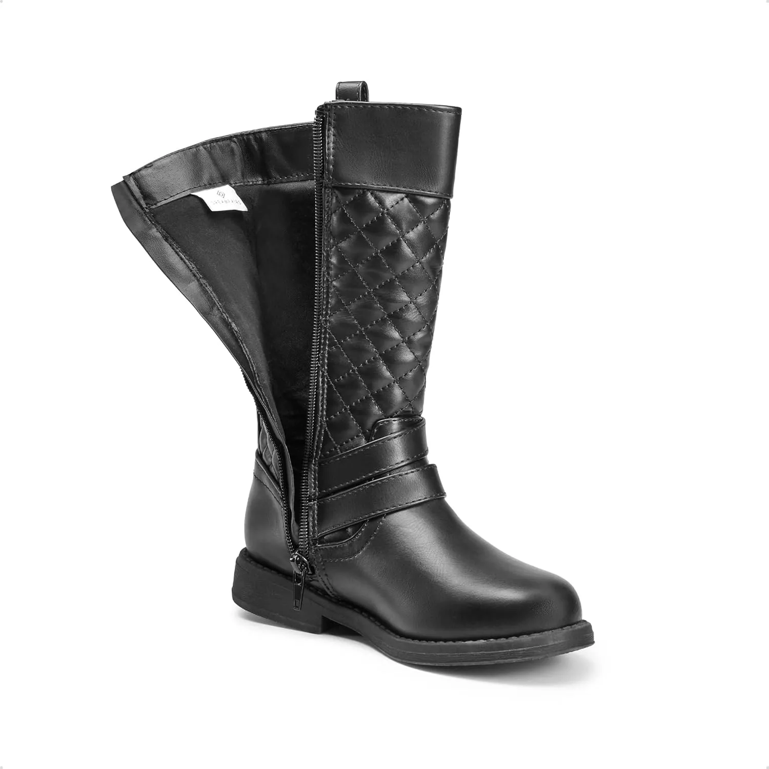 DREAM PAIRS Girls Knee High Fashion Riding Boots for Toddler/Little Kid/Big Kid