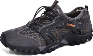 Durable Water Shoes for Women Men Quick Drying, Sports Hiking Barefoot Water Shoes Mesh with Drainage, Beach Exercise Workout Climbing Sneakers