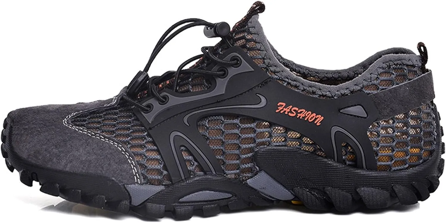 Durable Water Shoes for Women Men Quick Drying, Sports Hiking Barefoot Water Shoes Mesh with Drainage, Beach Exercise Workout Climbing Sneakers