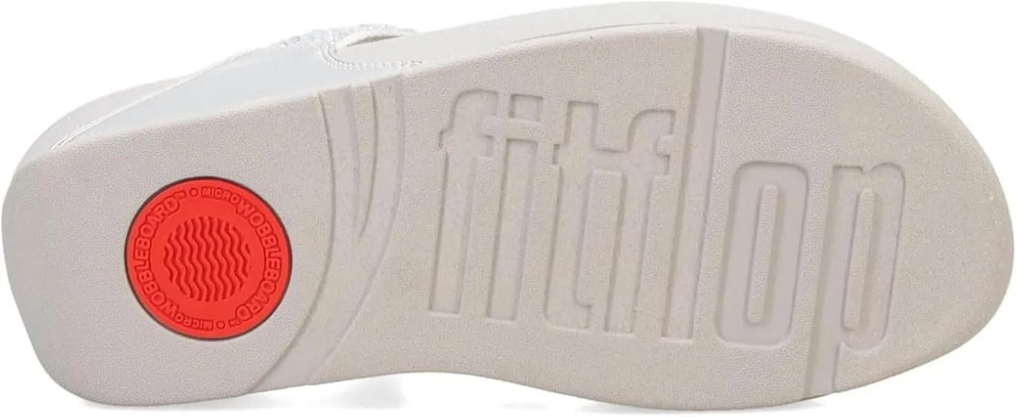 FitFlop Women's Lulu Crystal-Mix Toe-Post Sandals Wedge