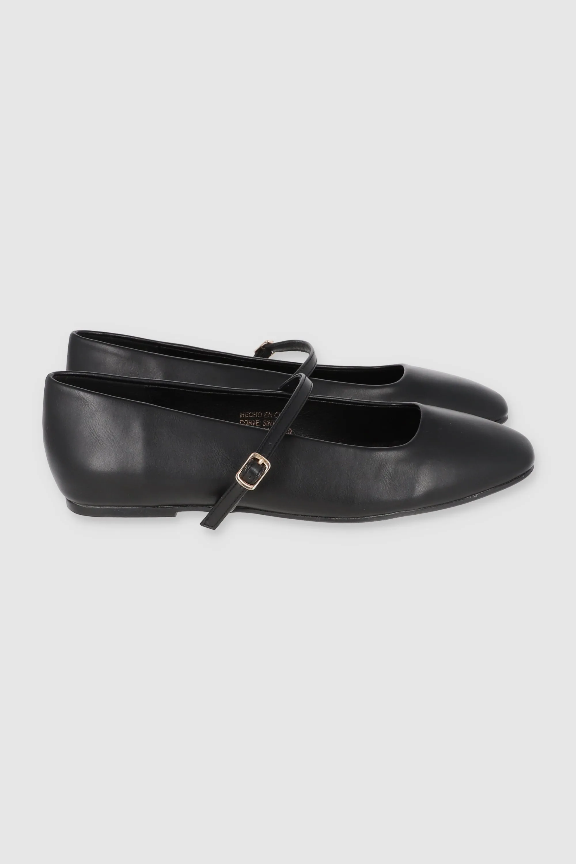 Flat mary jane punta cuadrada