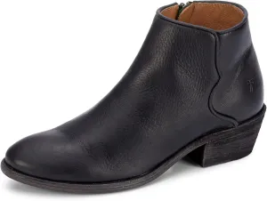 Frye Carson Piping Booties for Women Made from Soft Full-Grain Leather with Signature Western-Inspired Piping Detail and Supple Leather Lining – 4” Shaft Height