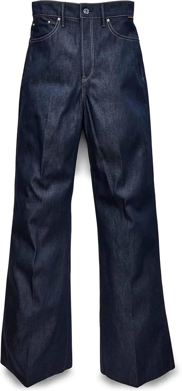 G-STAR Women's Deck Ultra High Wide Leg Jeans