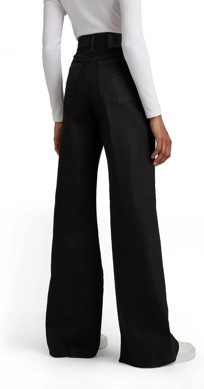 G-STAR Women's Deck Ultra High Wide Leg Jeans