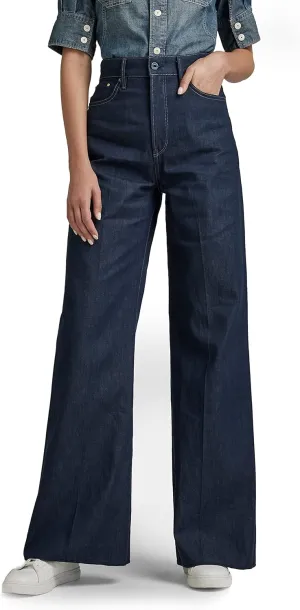 G-STAR Women's Deck Ultra High Wide Leg Jeans