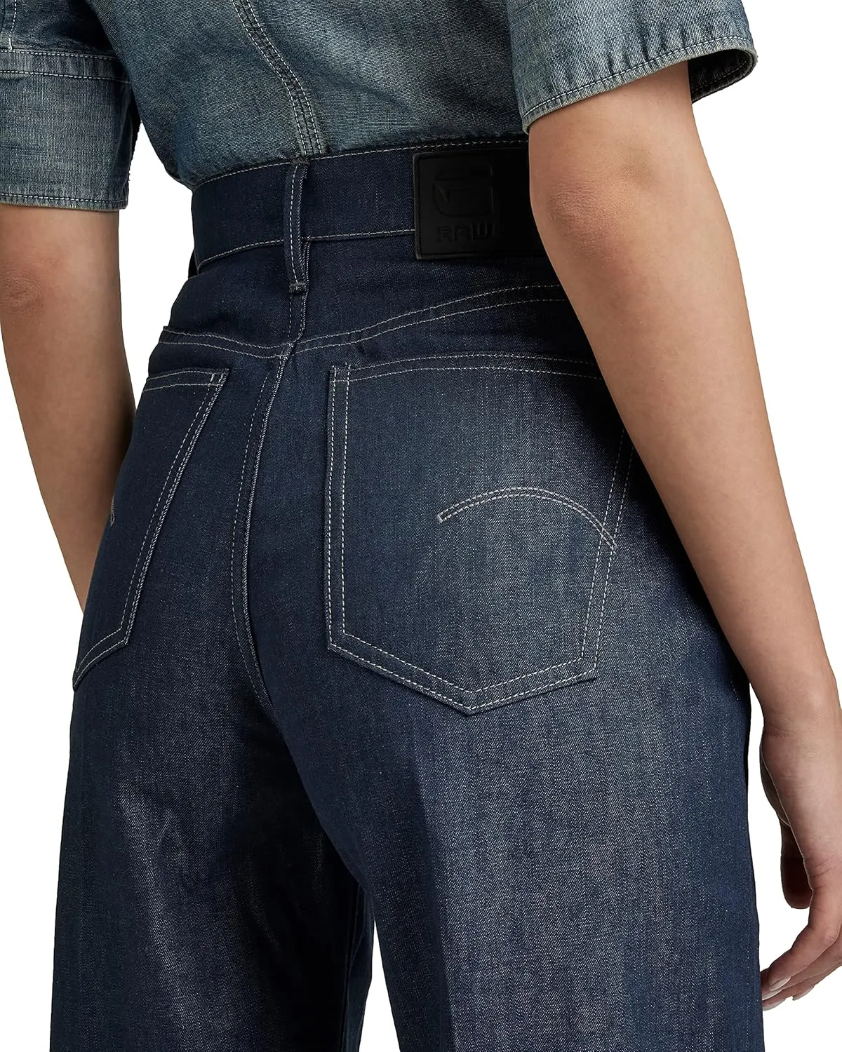 G-STAR Women's Deck Ultra High Wide Leg Jeans
