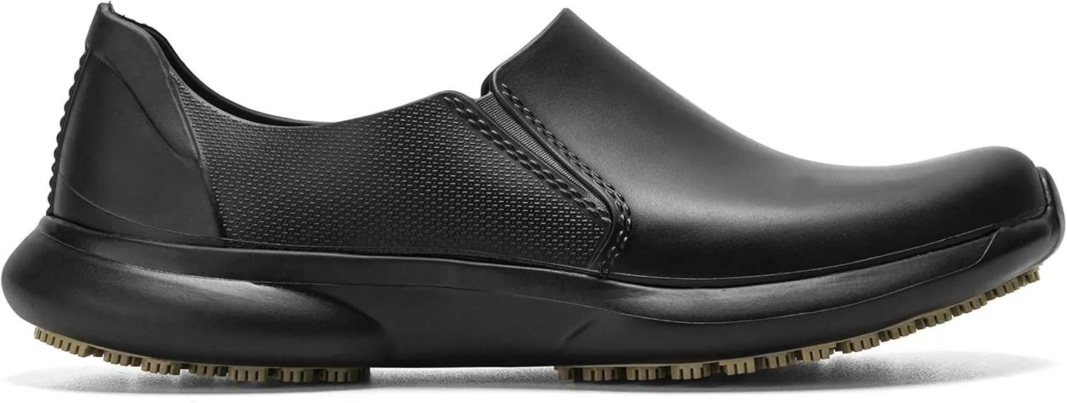 GRIP&COMFY Waterproof Shoes for Women - Slip on - Comfortable Non Slip Walking Rain Shoes - Soft Thermoplastic Rubber Sneakers - Garden Nurses Chefs All Weather Lightweight
