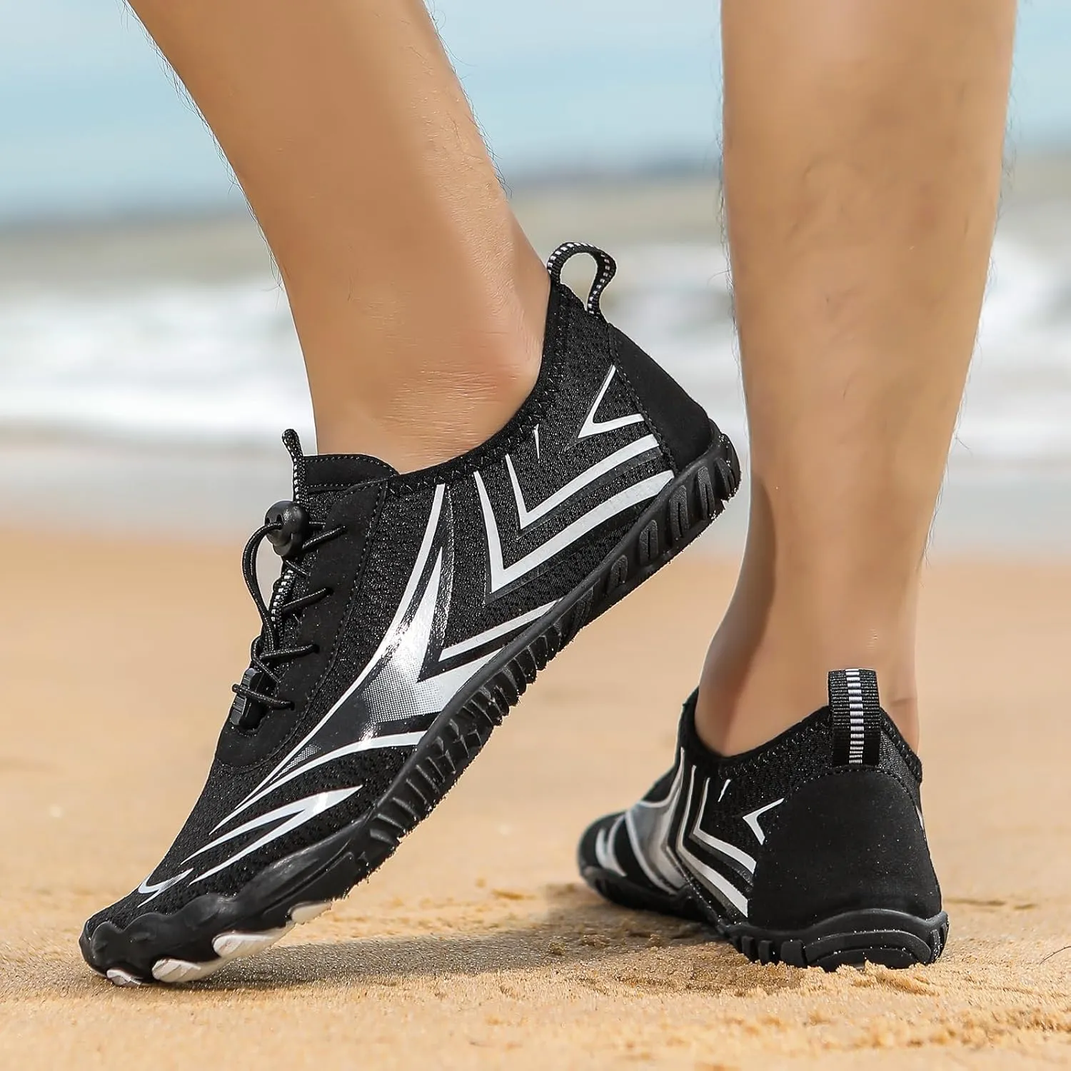 Grounding Allround Barefoot Shoes Non-Slip Healthy Breathable Fashion Trail Rnning Shoe Quick Dry Lightweight Active Shoes Wide Toe Hiking Zero Drop Shoe