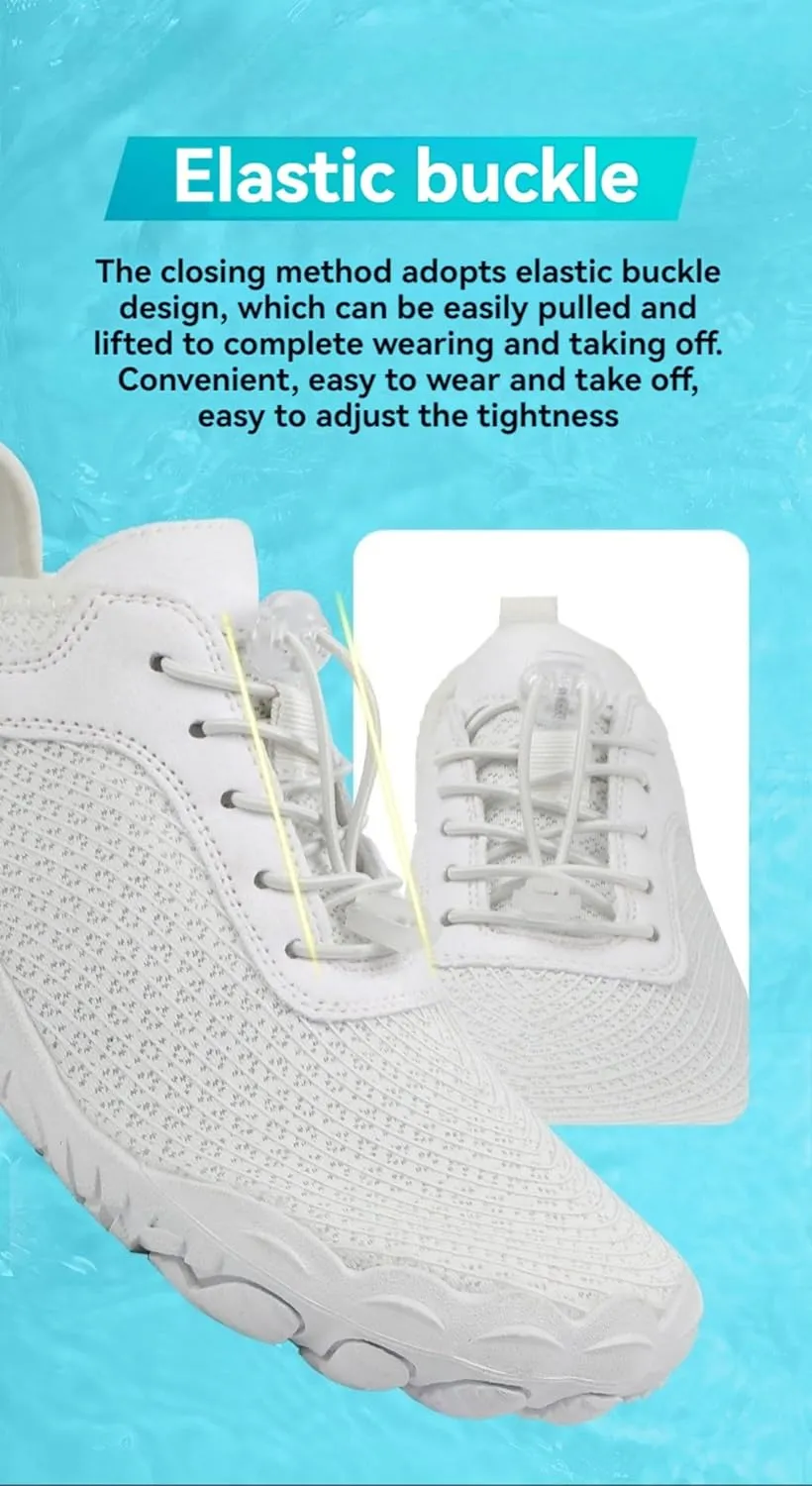 Hike Barefoot Shoes for Women Men Healthy & Non-Slip Barefoot Shoes with Wide Toe Box Lightweight Waterproof Athletic Sneakers Footwear Unisex