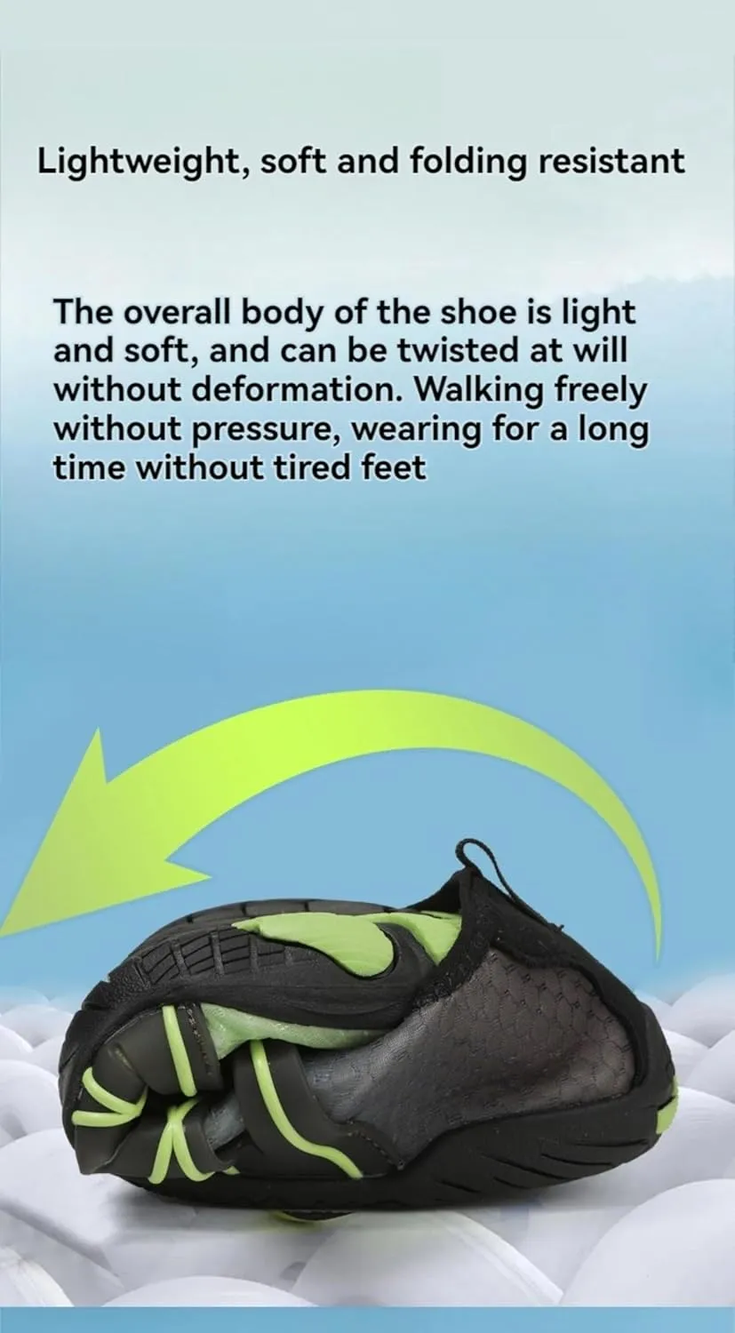 Hike Winter Footwear Barefoot Boots Mens Womens Waterproof & Non-Slip Barefoot Shoes Trail Running Quick Dry Outdoor Shoes Lightweight Athletic Sneakers