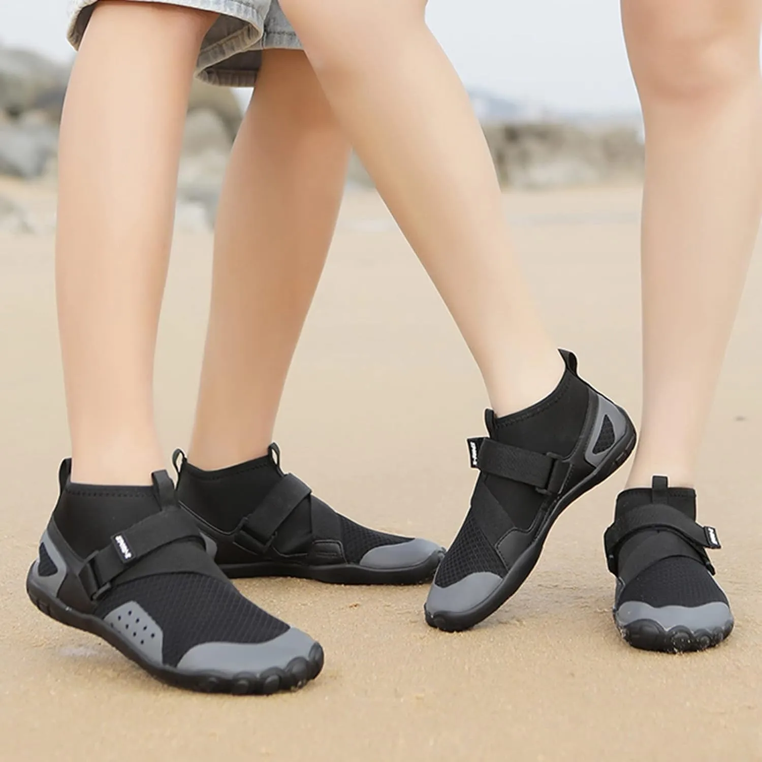 Hiking Barefoot Shoes for Women Men Breathable Non Slip Athletic Footwear Wide Toe Water Shoes for Boating Surfing