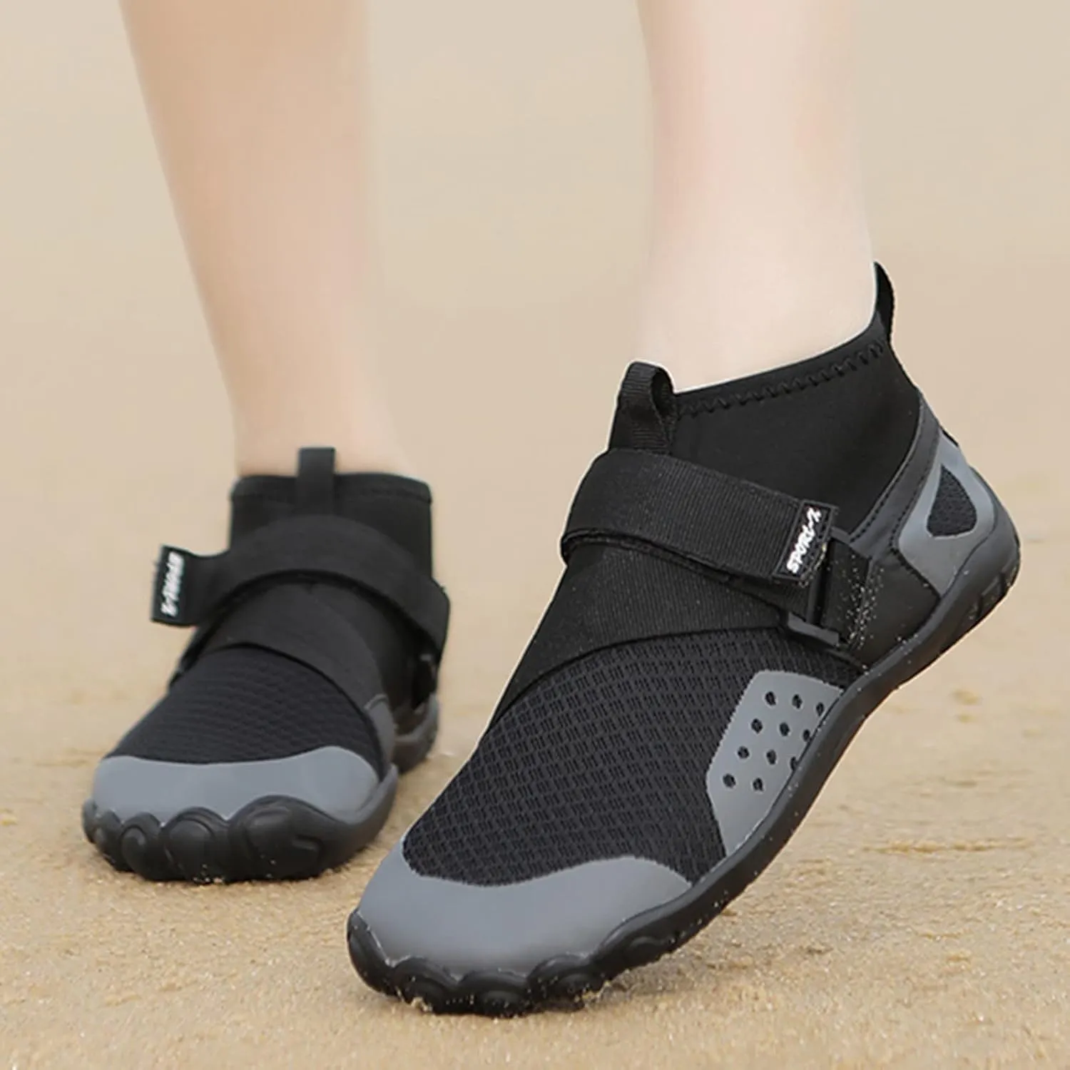 Hiking Barefoot Shoes for Women Men Breathable Non Slip Athletic Footwear Wide Toe Water Shoes for Boating Surfing